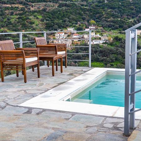 הוילה Kámbos Kampos View - Quiet House At The End Of The Road, Private Pool מראה חיצוני תמונה